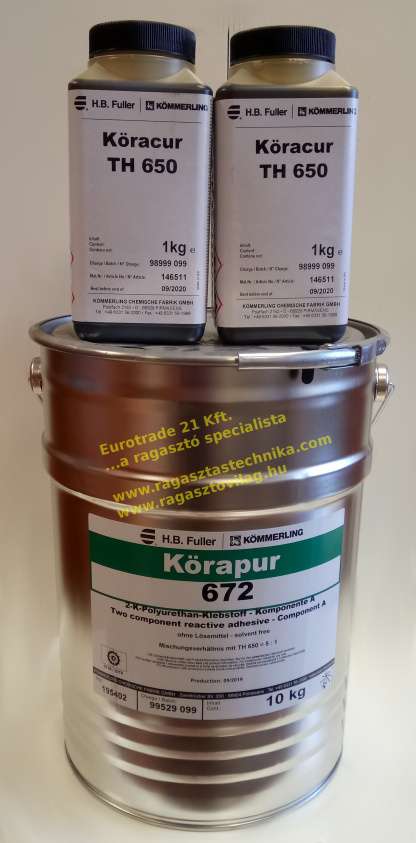 Panelragasztó - Körapur 672 / 12 kg keverési egység