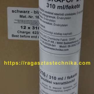 szórható varrattömítő - Körapop 216 / 310 ml / fekete