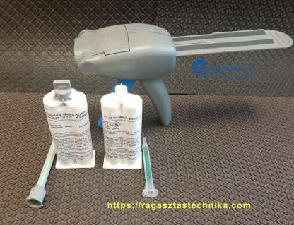 MR 50 komplett kit kinyomópisztoly - kétkomponensű - 50 ml - szögletes aljú ikerkartusokhoz - Image 3