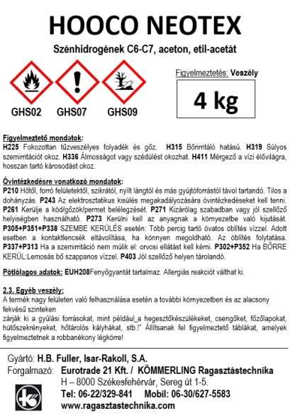 cipőragasztó - Hooco Neotex Extra - Image 2