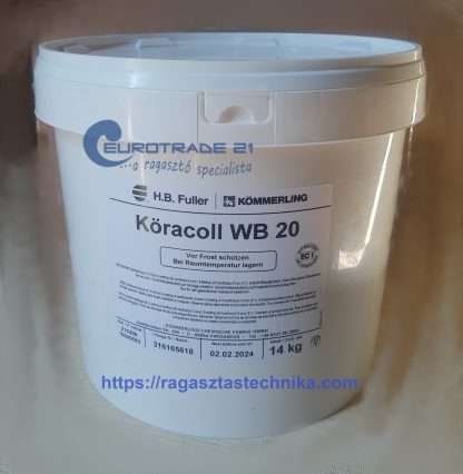 Köracoll WB 20 vízbázisú ragasztó